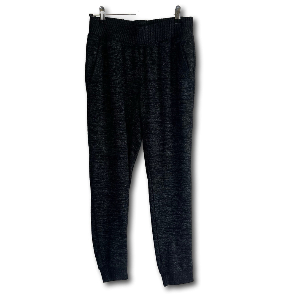 Chico’s Zenergy Knit Jogger Sweatpants Heather Gray Women’s US Size 4/6R Soft